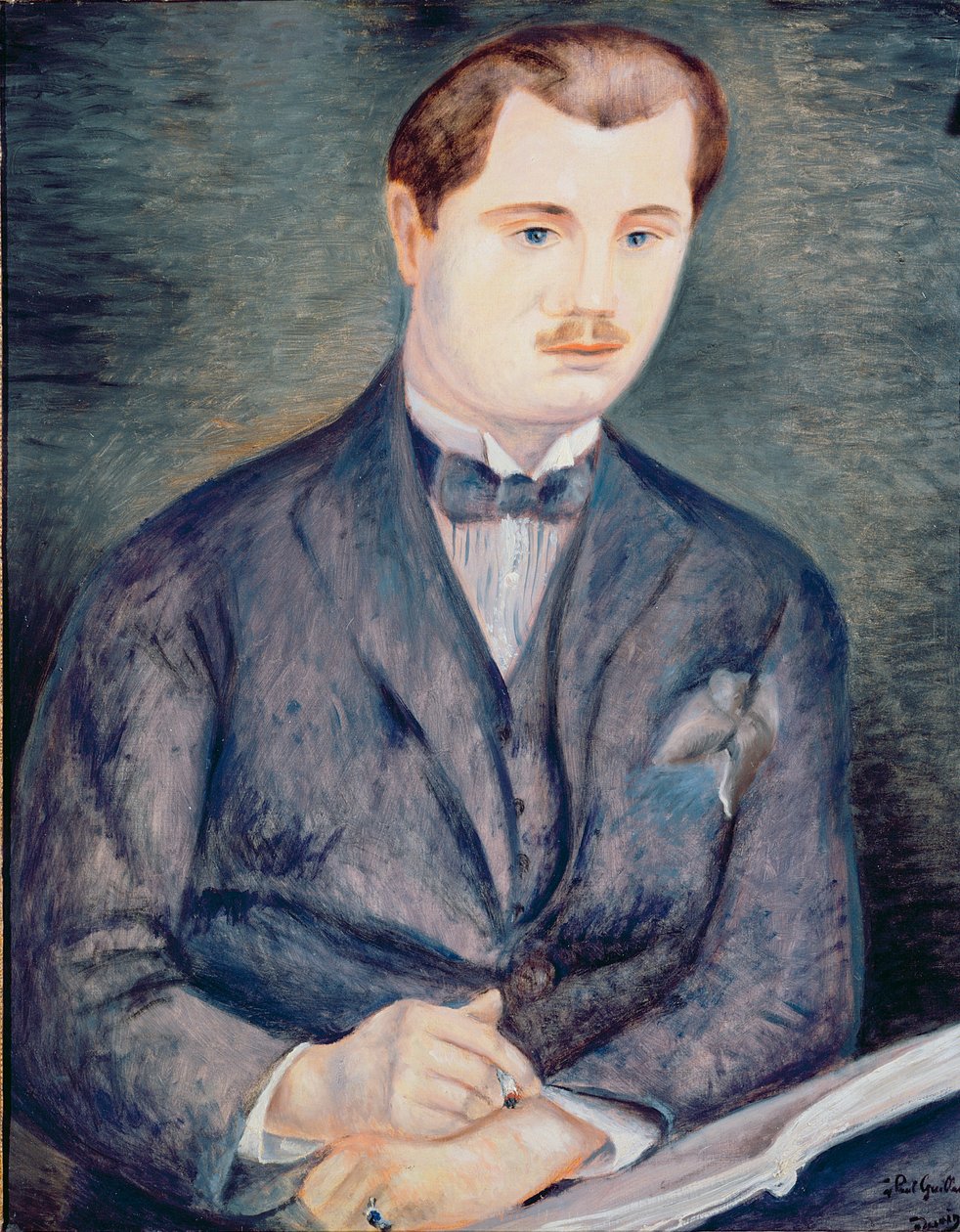 Paul Guillaume portréja, 1919-20 körül (olaj, vászon) (lásd még: 287559) alkotó: Andre Derain