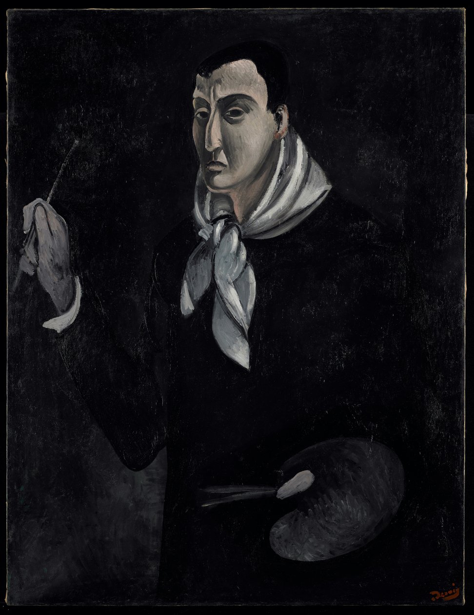 A művész portréja, 1912-14 körüli (olaj, vászon) alkotó: Andre Derain