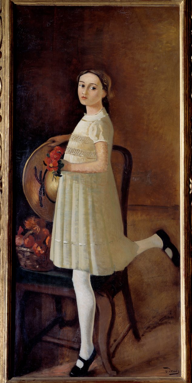 A festő unokahúgának portréja 1931-ben (olaj, vászon) alkotó: Andre Derain