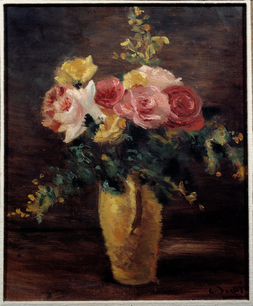 Rózsák egy vázában alkotó: Andre Derain