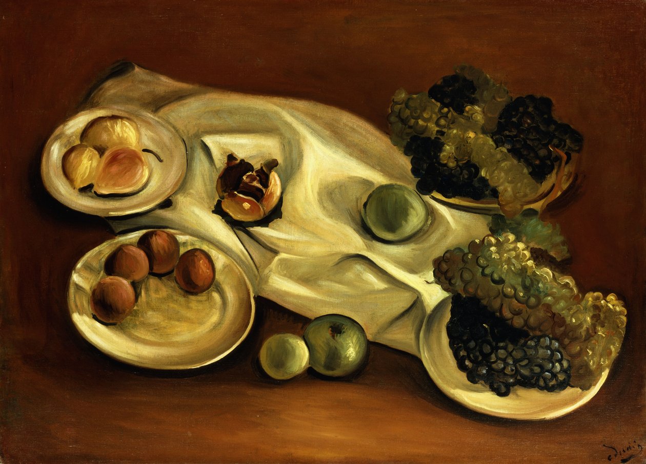 Csendélet gyümölcsökkel; Nature Morte aux Fruits alkotó: Andre Derain