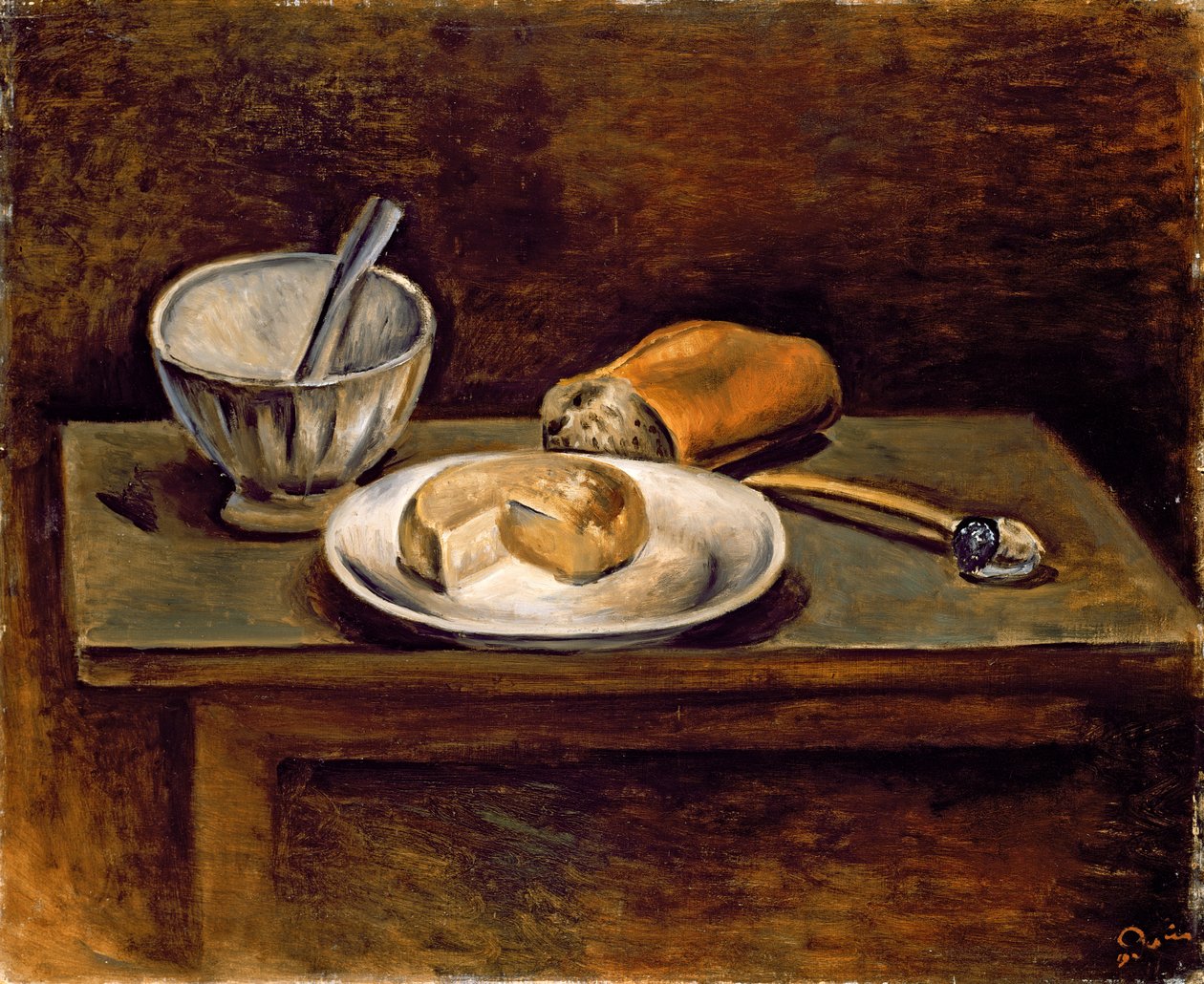 Csendélet, 1925 körül (olaj, tábla) alkotó: Andre Derain