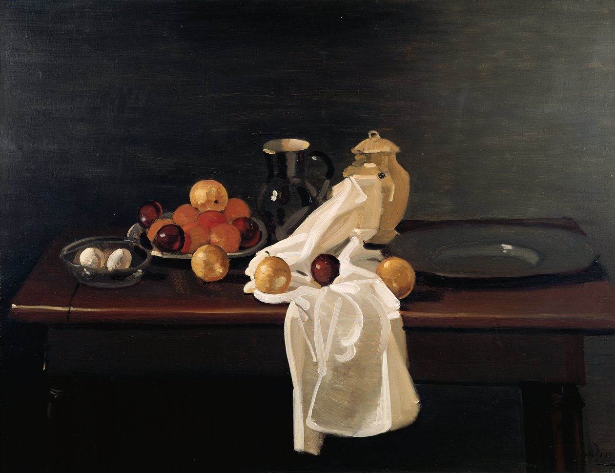 Csendélet narancsokkal alkotó: Andre Derain