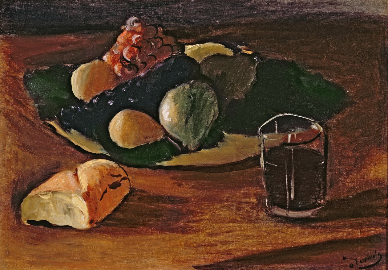 Csendélet egy pohár borral, 1932 körül (olaj, vászon) alkotó: Andre Derain