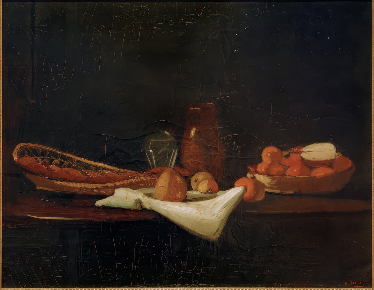 Csendélet kenyérrel alkotó: Andre Derain