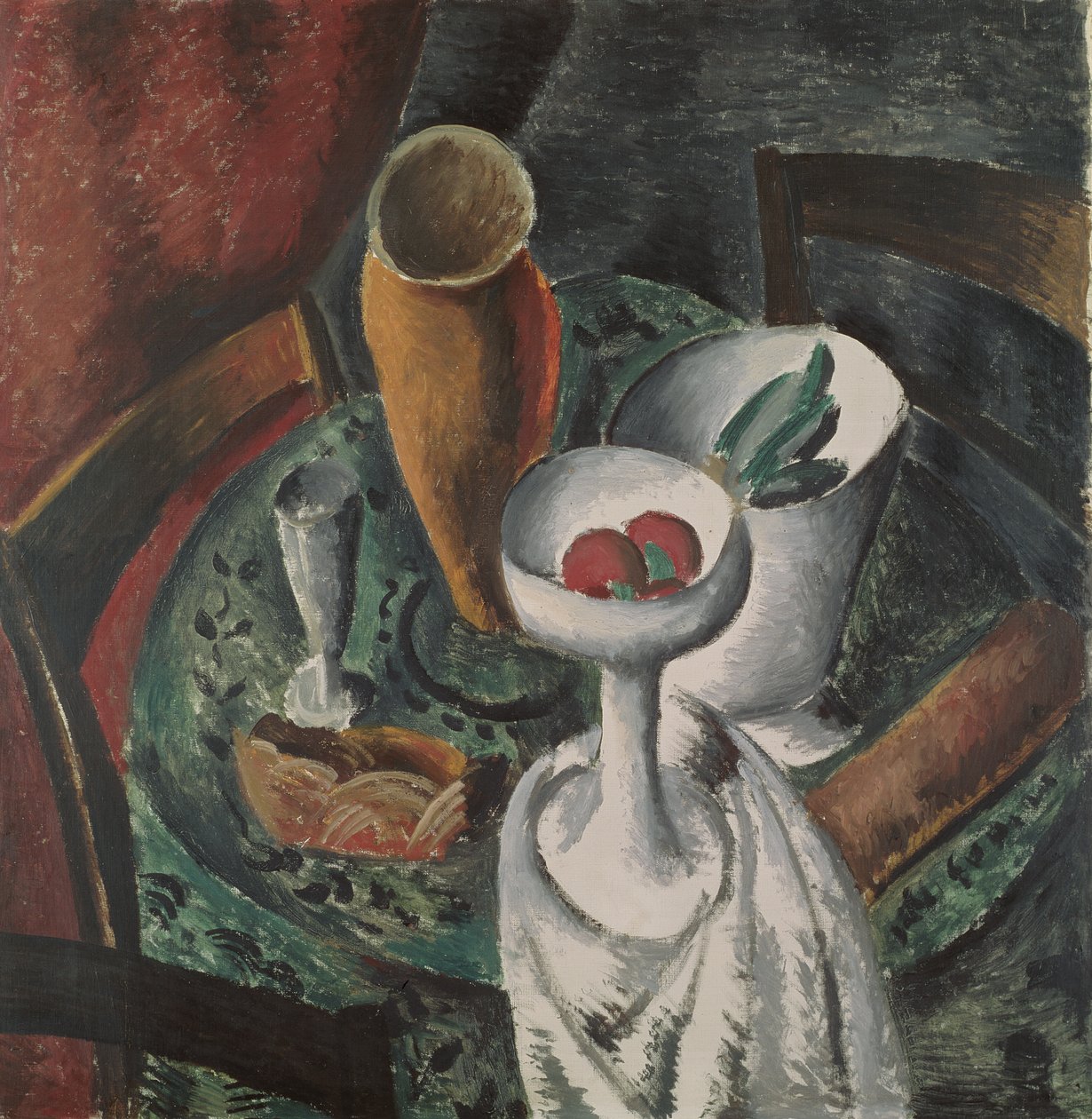 Asztal és székek alkotó: Andre Derain
