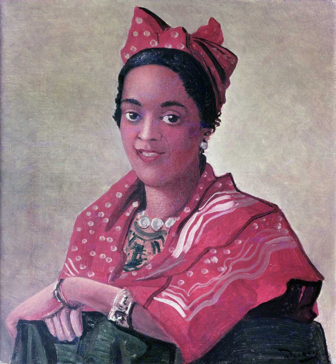A martinique-i lány (olaj, vászon) alkotó: Andre Derain