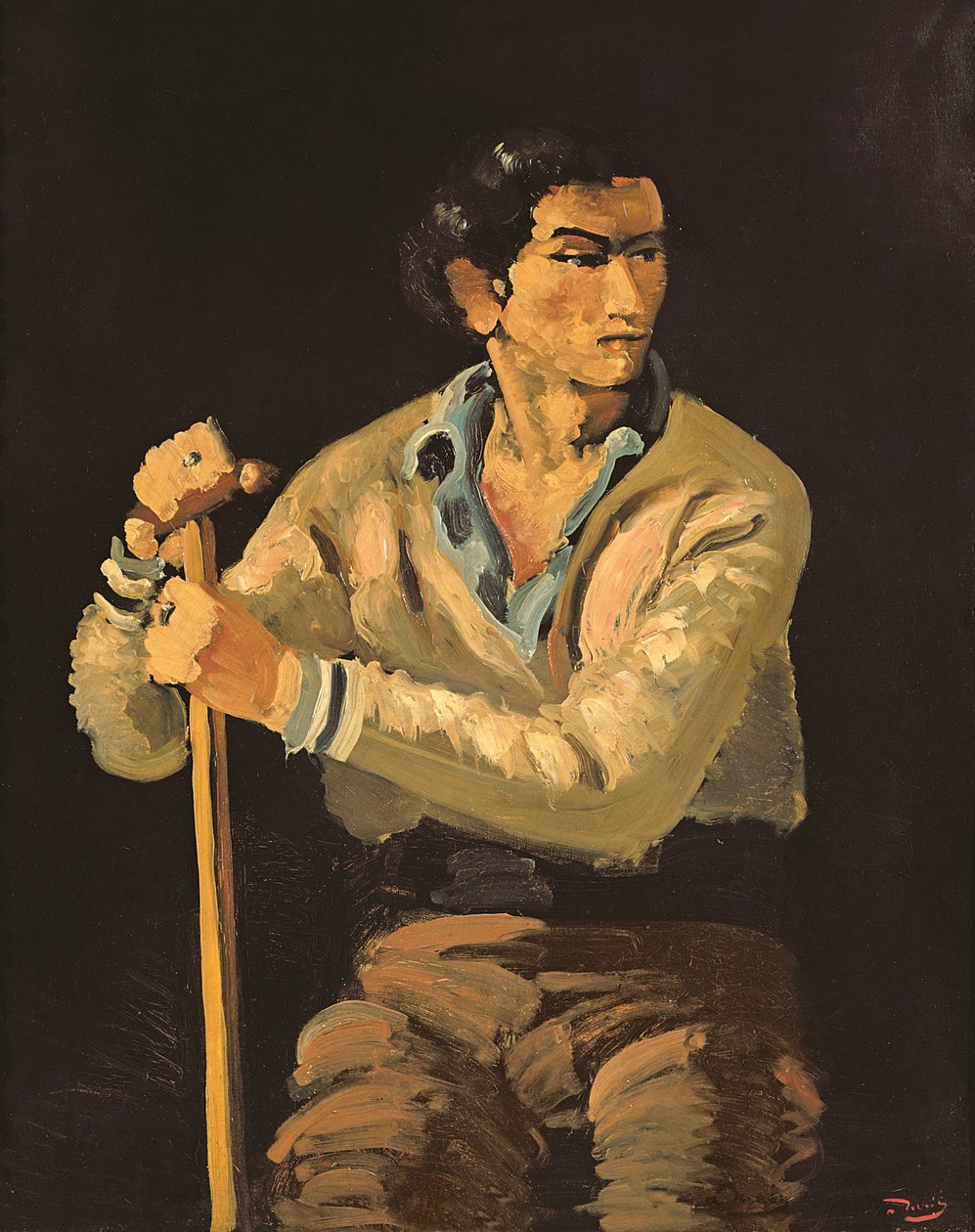 A cigány (olaj, vászon) alkotó: Andre Derain