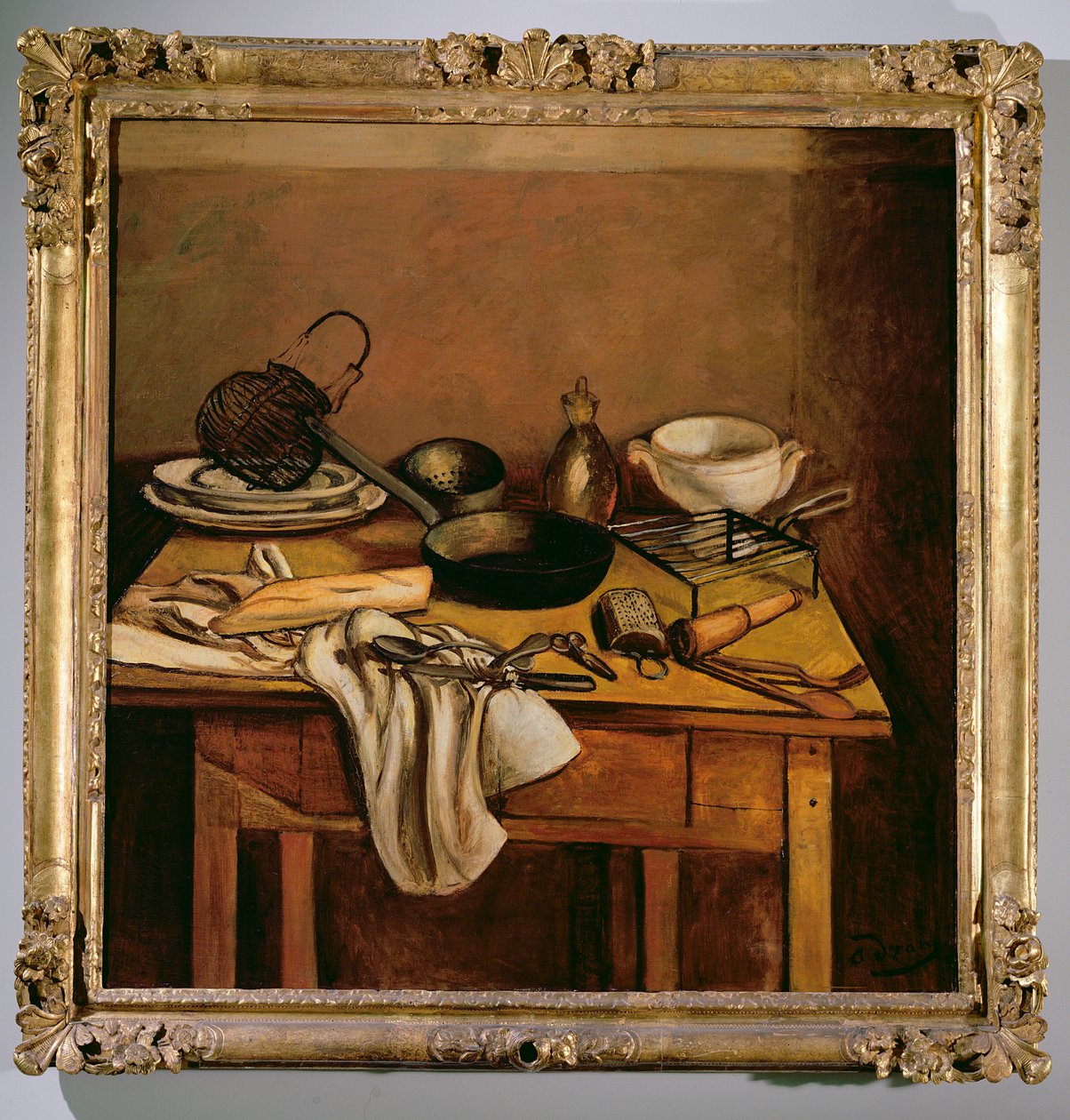 A konyhaasztal alkotó: Andre Derain