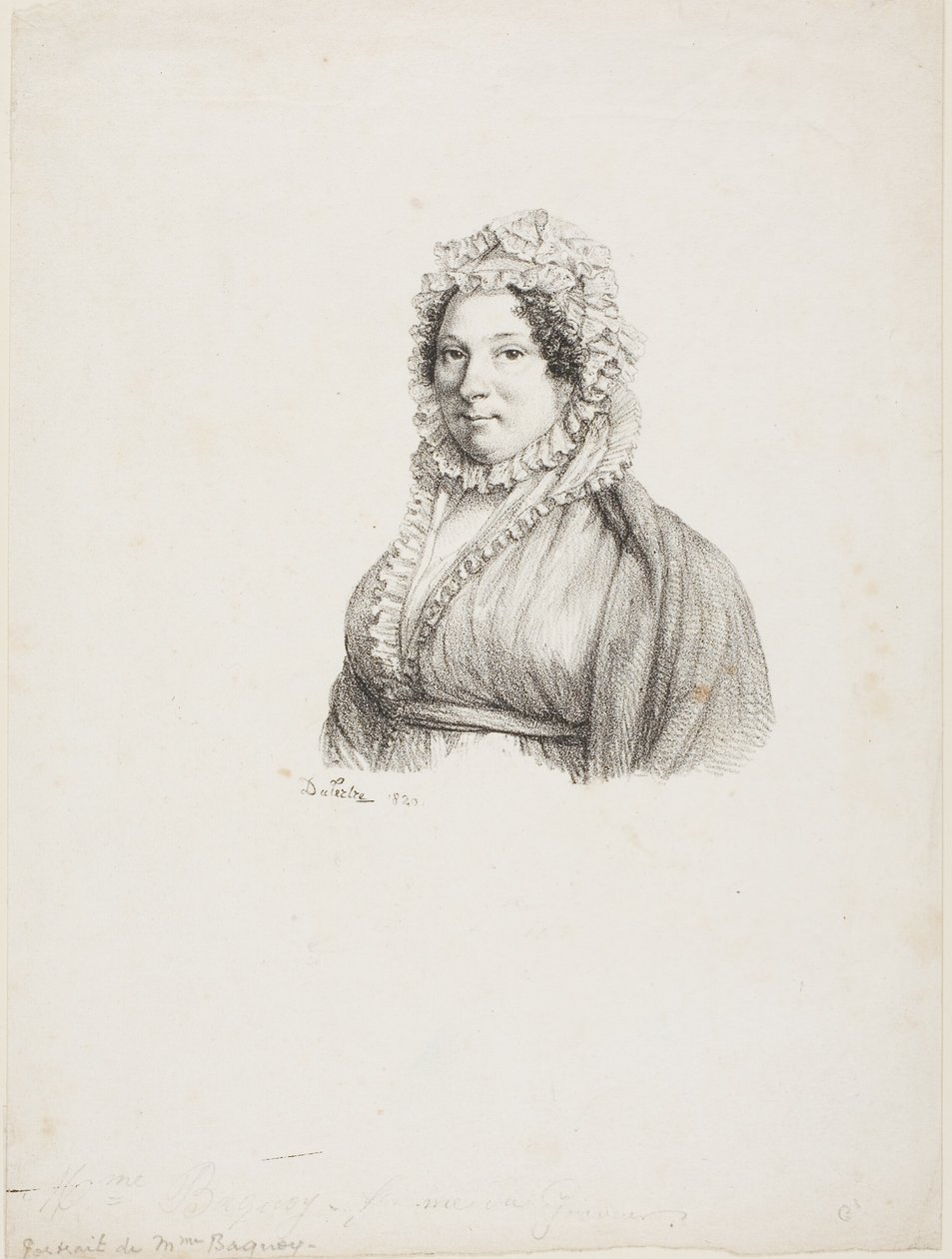 Madame Baquoy portréja alkotó: Andre Dutertre