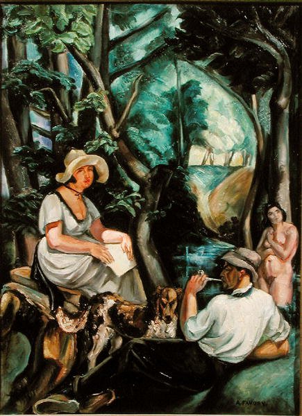Délután Quercyben, 1920-21 alkotó: Andre Favory