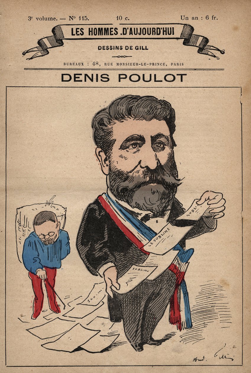 Denis Poulot 1832-1905 rajzfilmje a „Les Hommes d