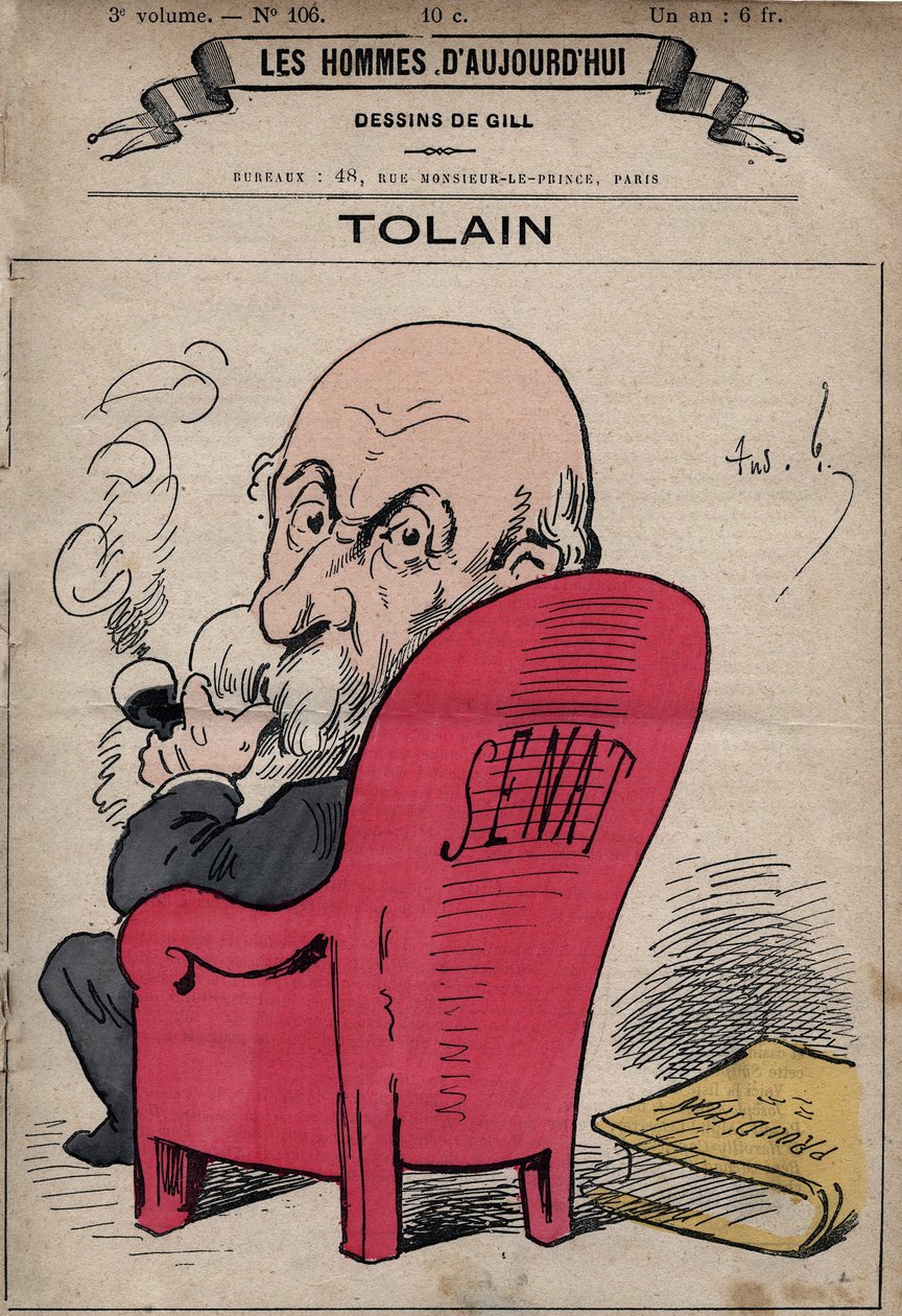 Rajzfilm Henri Louis Tolain (1828-1897) francia politikusról, a 