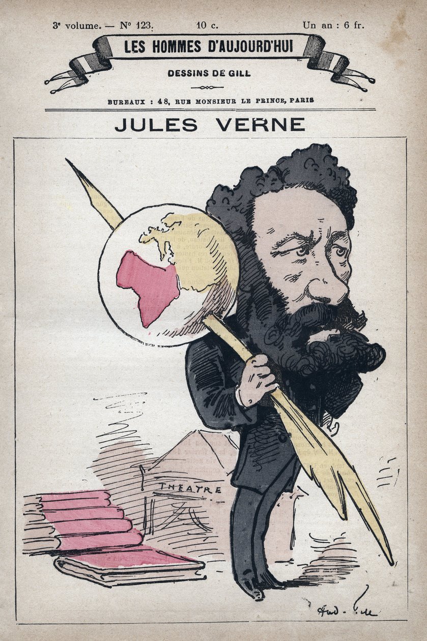 Jules Verne (1828-1905) rajzfilmje a „Les Hommes d