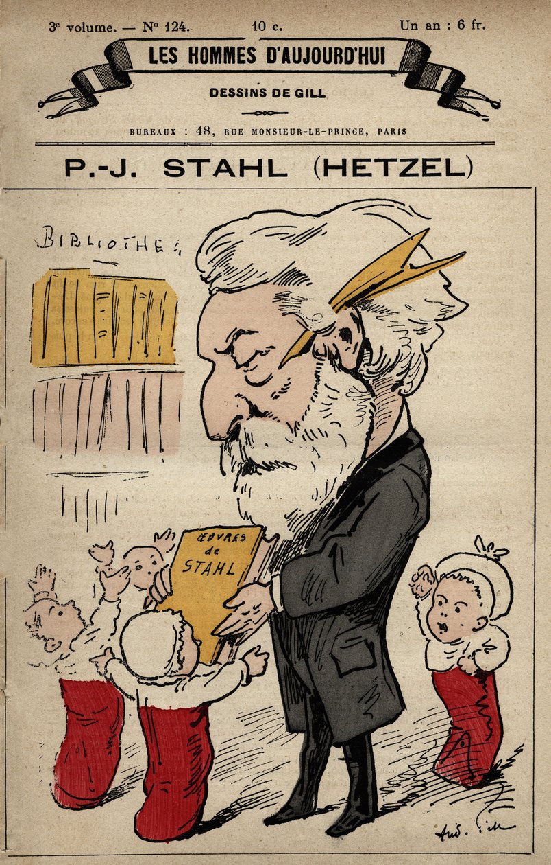 Pierre Jules Hetzel rajzfilmje a Les Hommes d