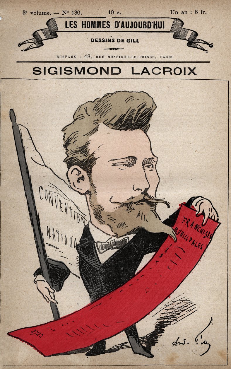 Sigismond Lacroix rajzfilm (Zygmunt Krzyzanowski) 1845-1909 a „Les Hommes d