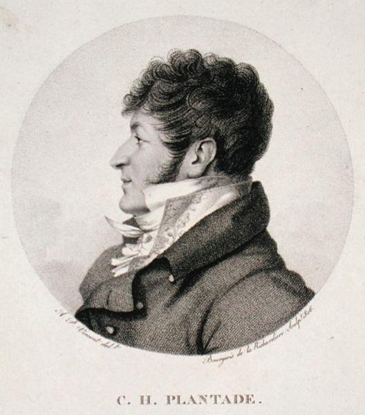Charles-Henri Plantade (1764-1839) portréja 1806 (metszet) alkotó: Andre Paul (after) Vincent