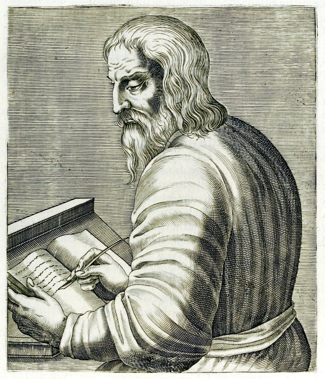 Trebizond György, a ?True Portraits?? André Thévet 1594-ben jelent meg alkotó: Andre Thevet