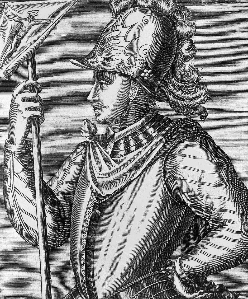 Don John Osztrák (1547-1578), spanyol vezető, V. Károly fia portréja alkotó: Andre Thevet