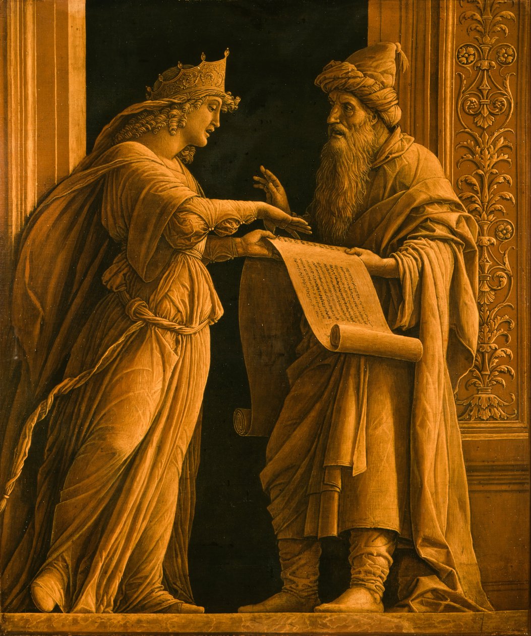 Sibyl és próféta alkotó: Andrea Mantegna