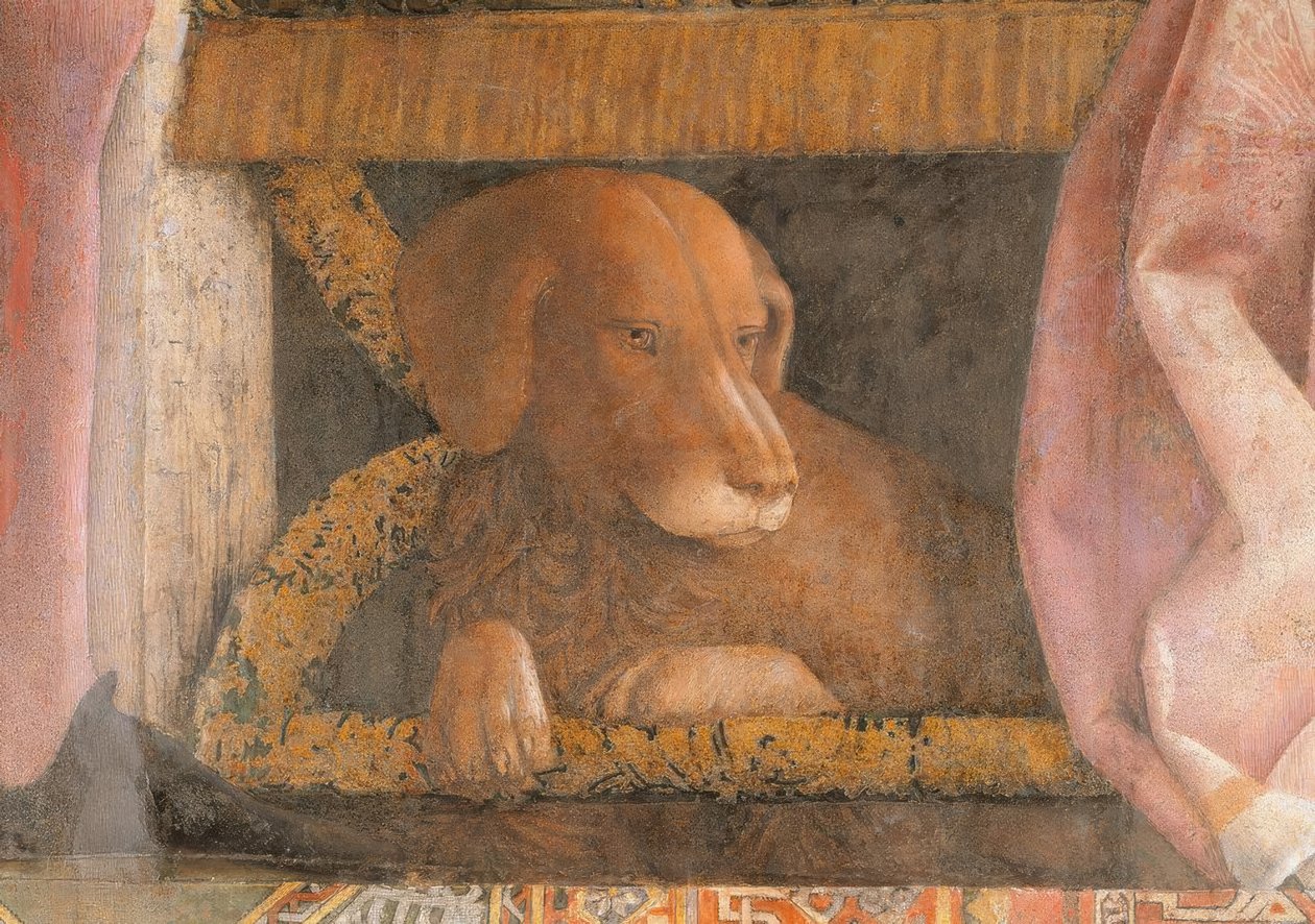 Lodovico III. Gonzaga családdal és udvarral alkotó: Andrea Mantegna