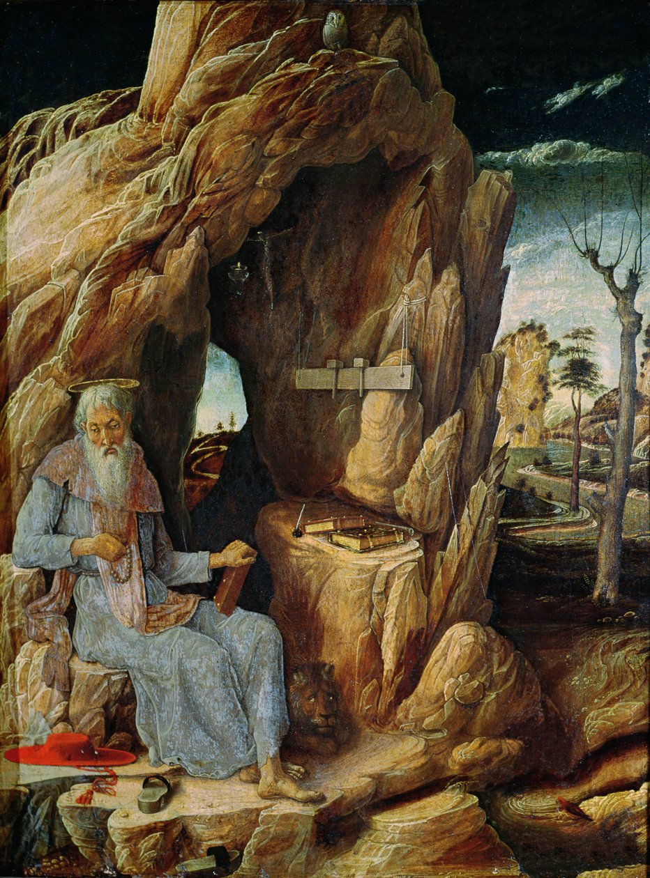 Szent Jeromos alkotó: Andrea Mantegna
