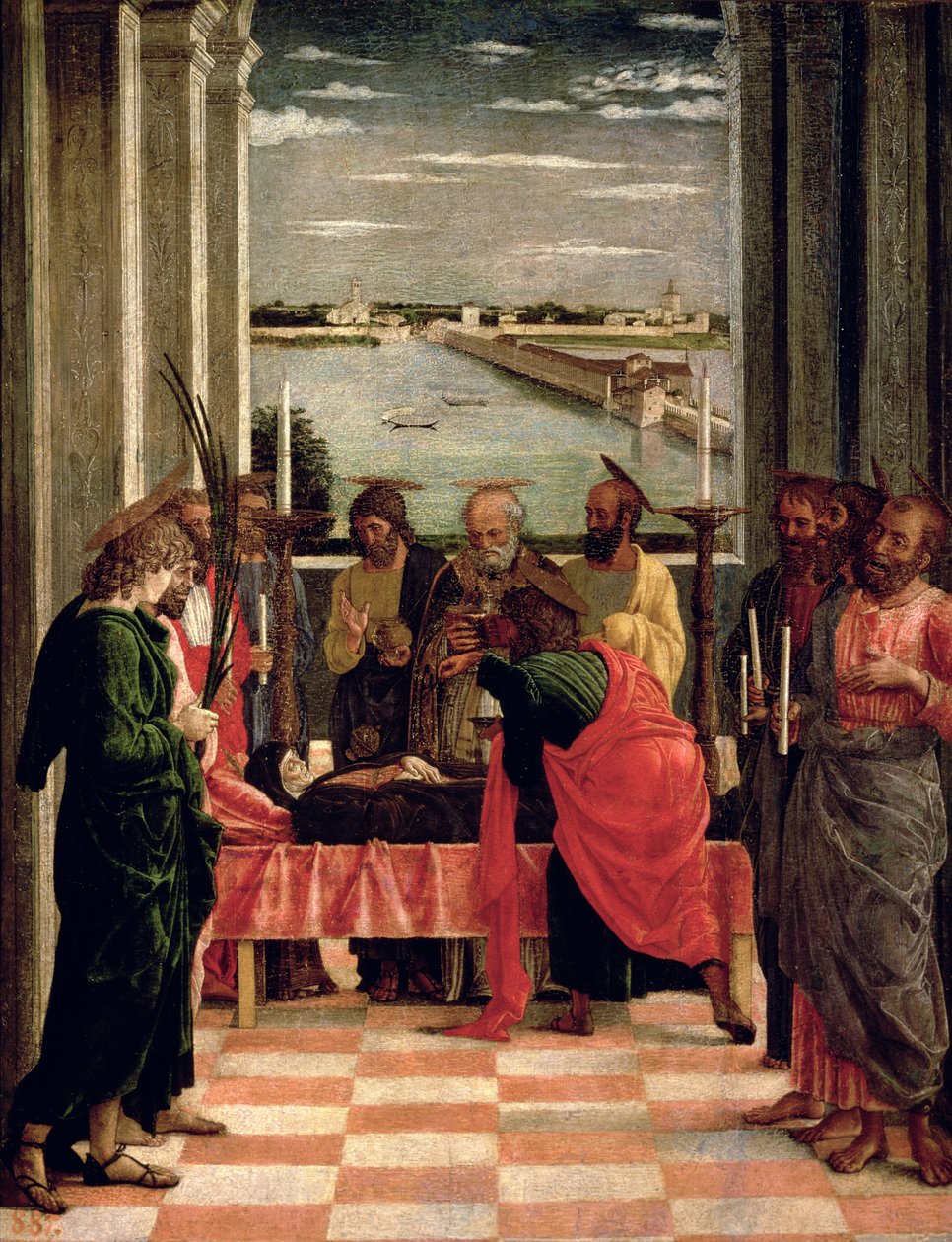A Szűz halála alkotó: Andrea Mantegna