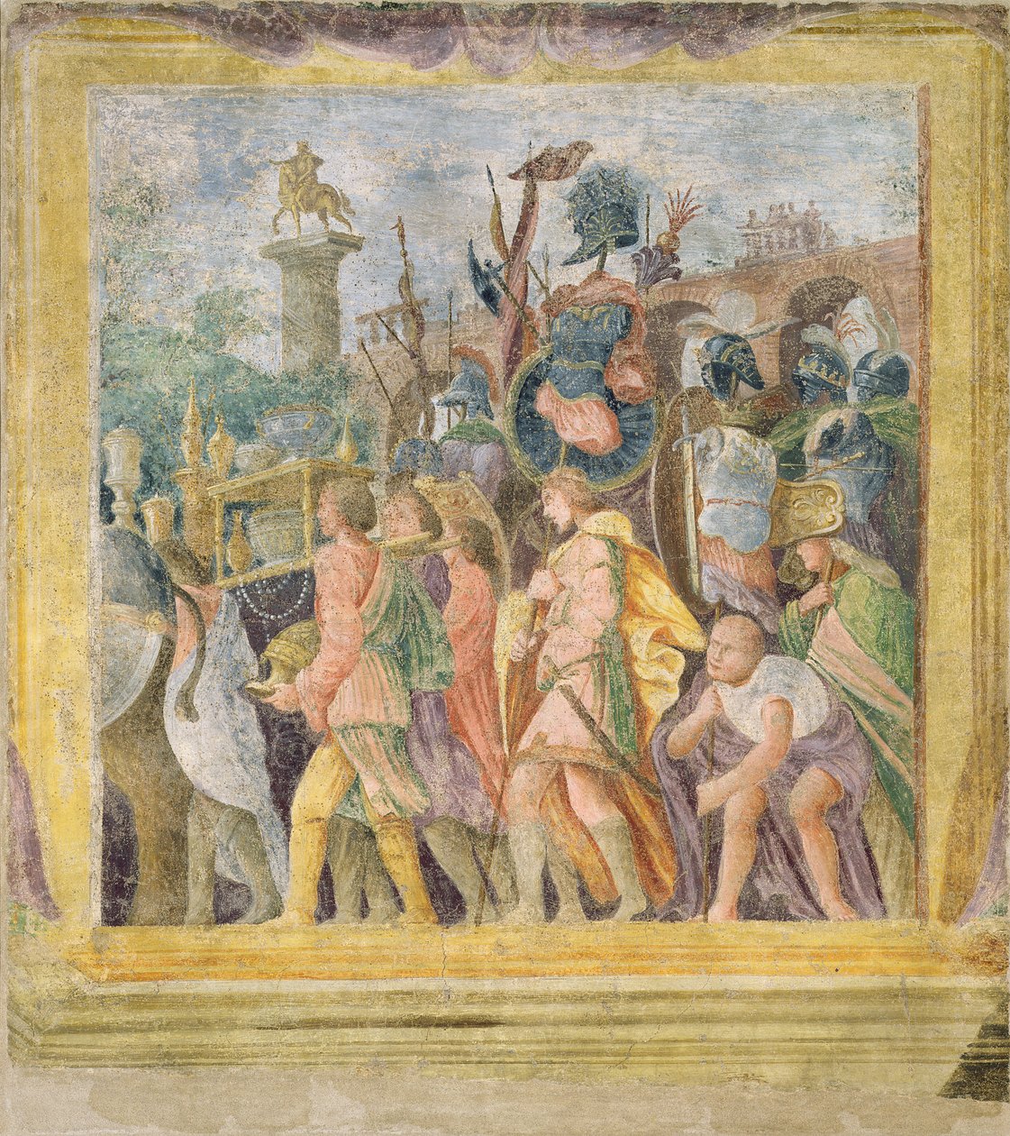 Caesar diadala alkotó: Andrea Mantegna