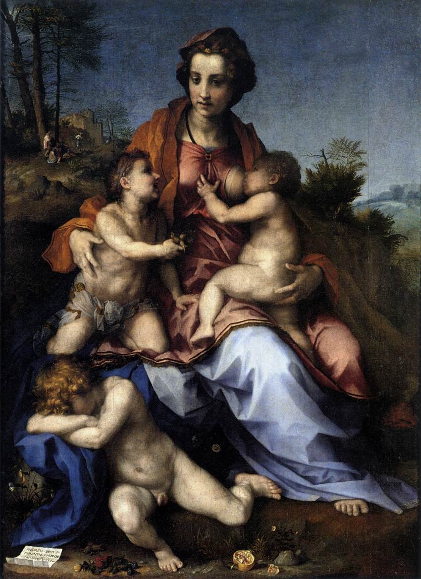 Adomány alkotó: Andrea del Sarto