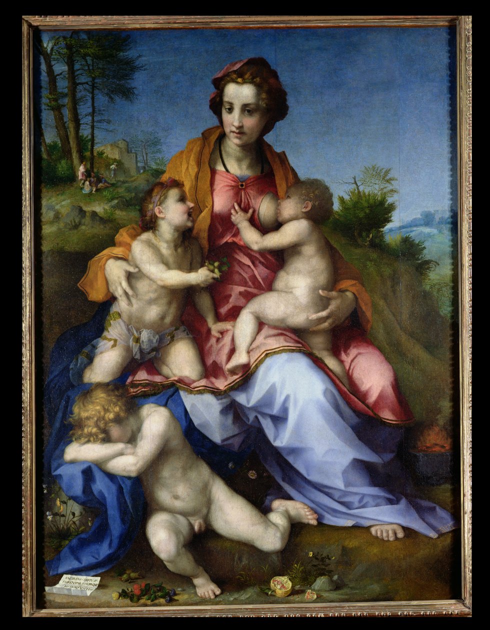 Jótékonyság, 1518-19 alkotó: Andrea del Sarto
