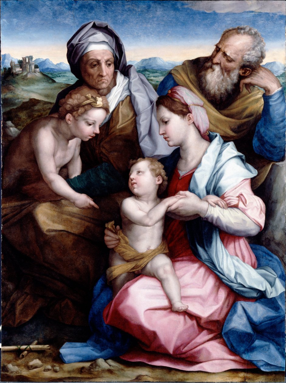 Szent Család alkotó: Andrea del Sarto
