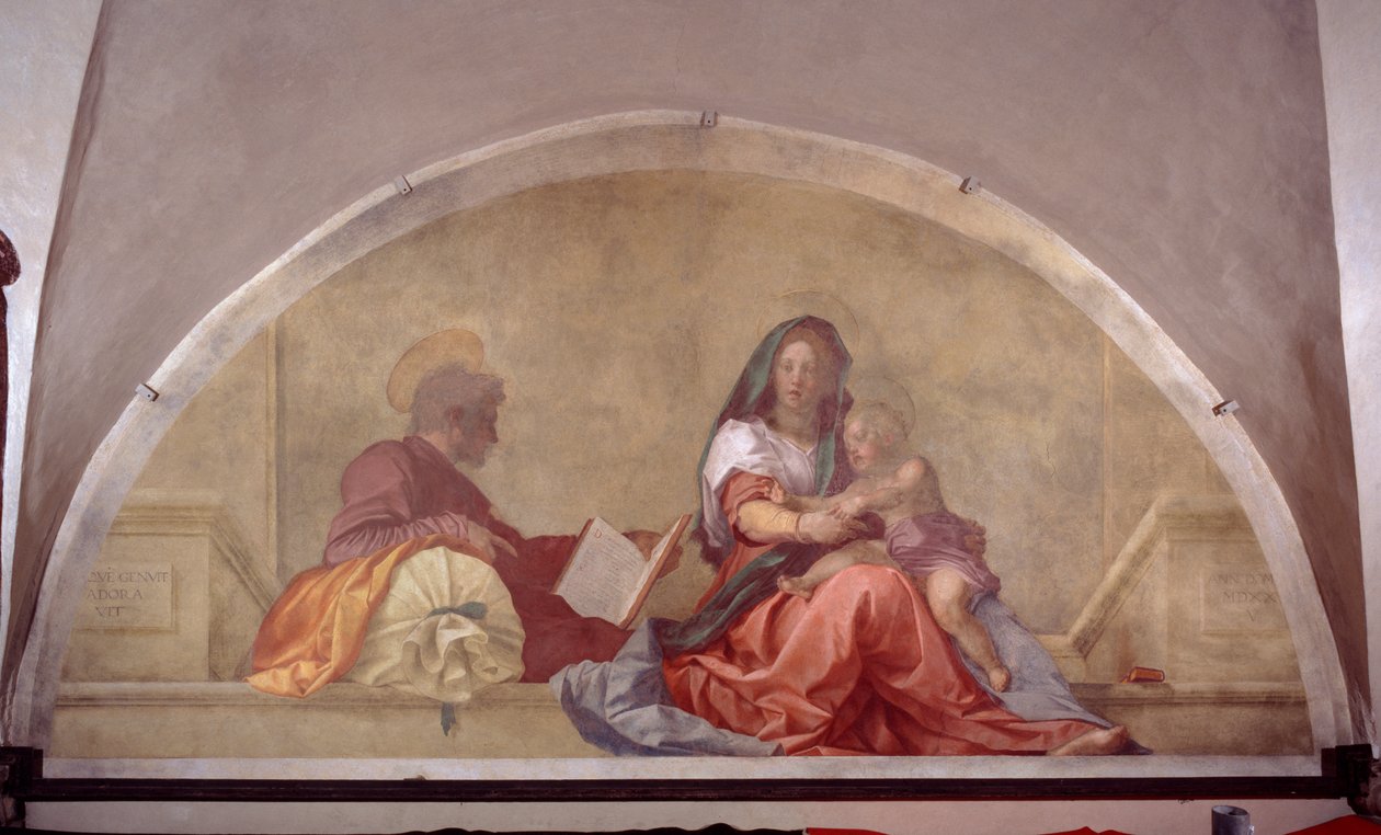 Madonna del Sacco, 1525 alkotó: Andrea del Sarto