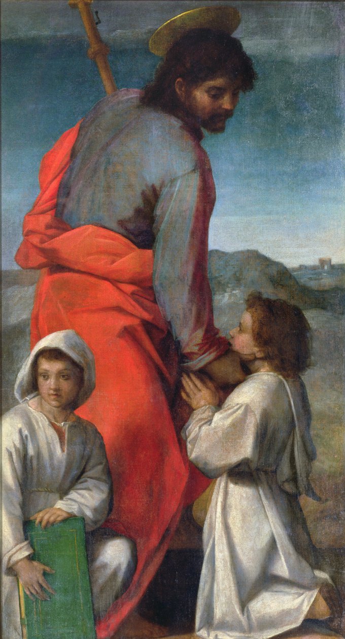 Szent Jakab, 1524-29 körül alkotó: Andrea del Sarto