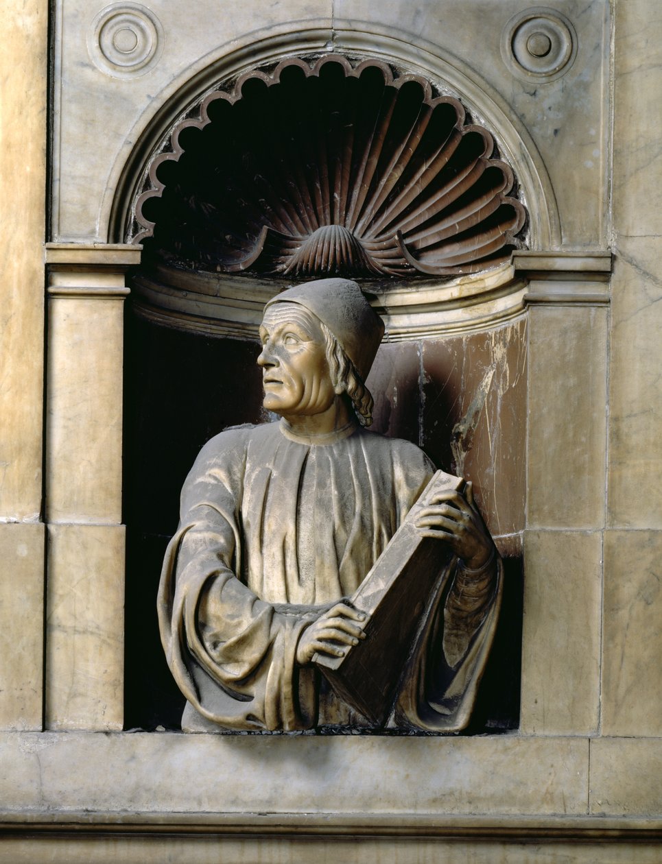 Marsilio Ficino (1433-99) 1521 (márvány) alkotó: Andrea di Piero Ferrucci