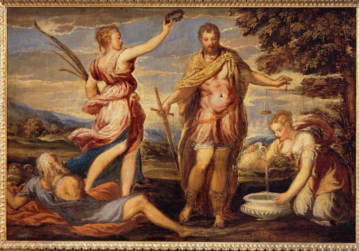 Scipio Africanus 1555/60 körül alkotó: Andrea (fl.1527/30-63) Schiavone