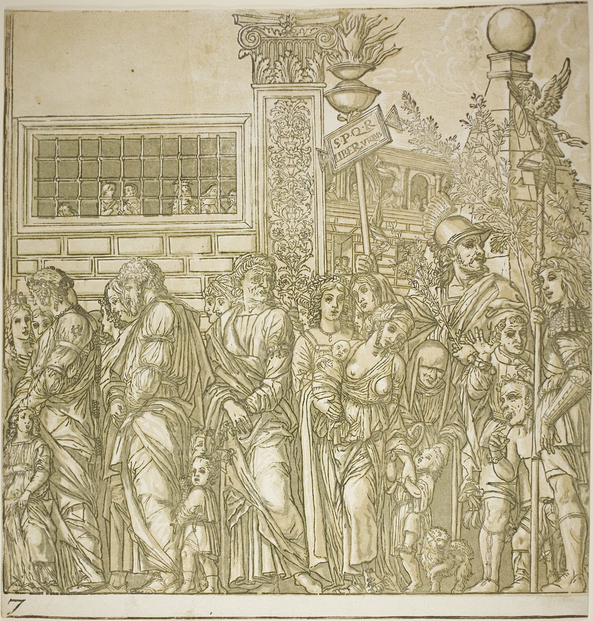 Caesar diadala alkotó: Andrea Andreani