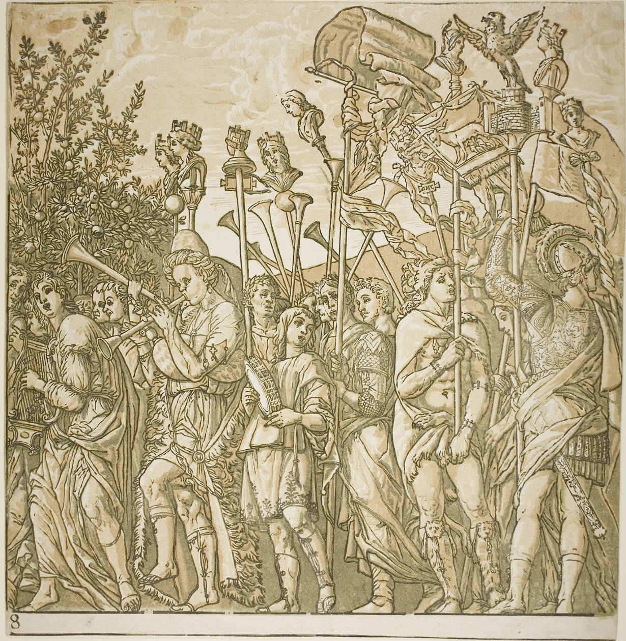Caesar diadala alkotó: Andrea Andreani