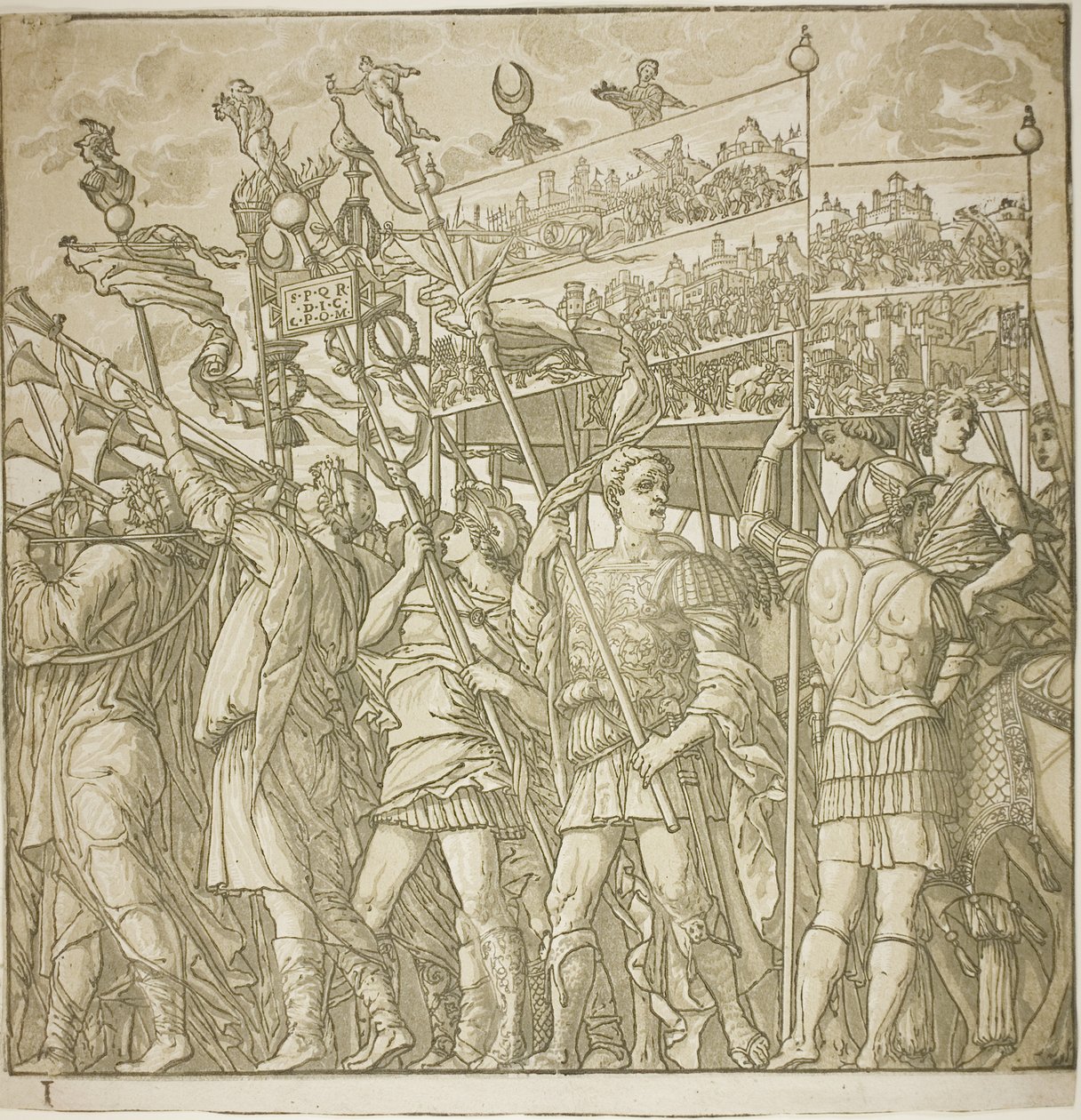 Caesar diadala alkotó: Andrea Andreani