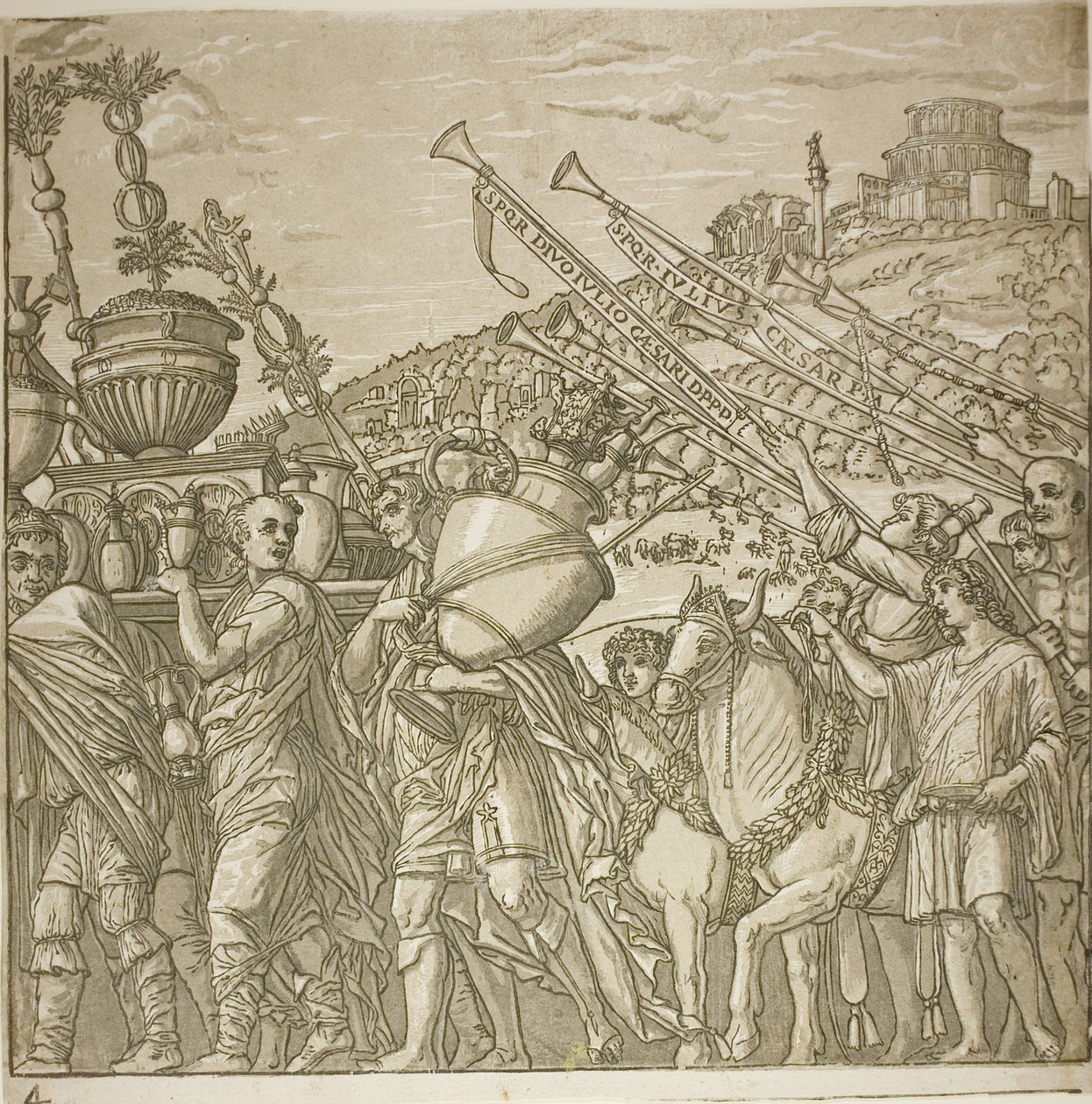 Caesar diadala alkotó: Andrea Andreani