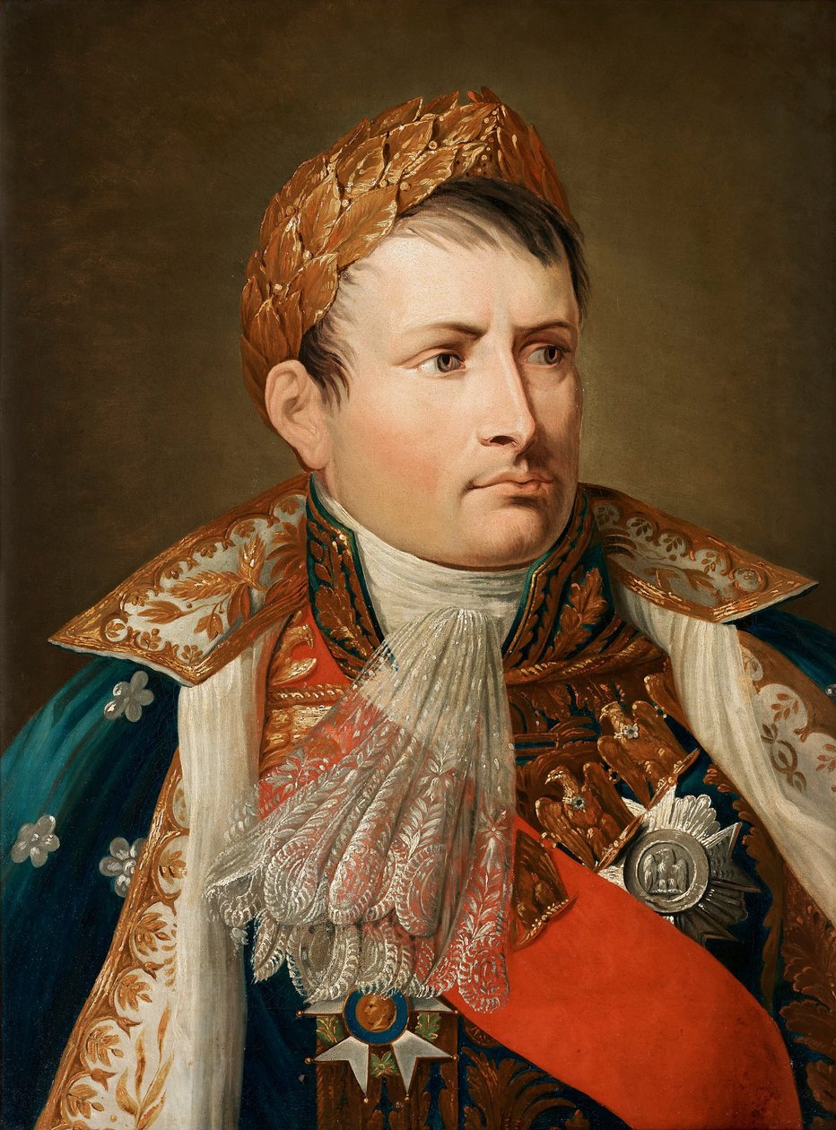 I. Bonaparte Napóleon császár portréja 1769-1821 alkotó: Andrea Appiani
