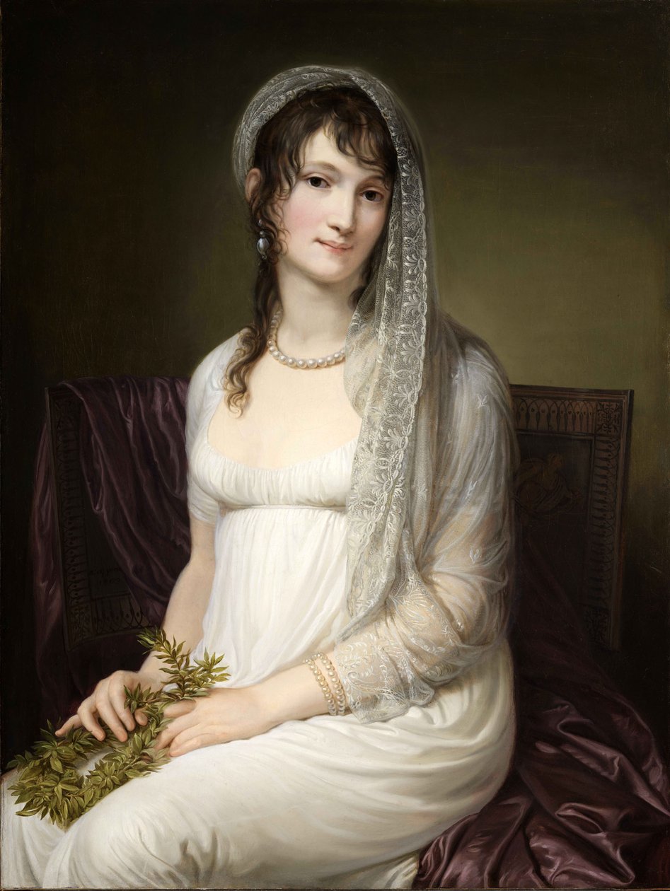 Francesca Fannie Lechi portréja 1773-1806, kb. 1803. alkotó: Andrea Appiani