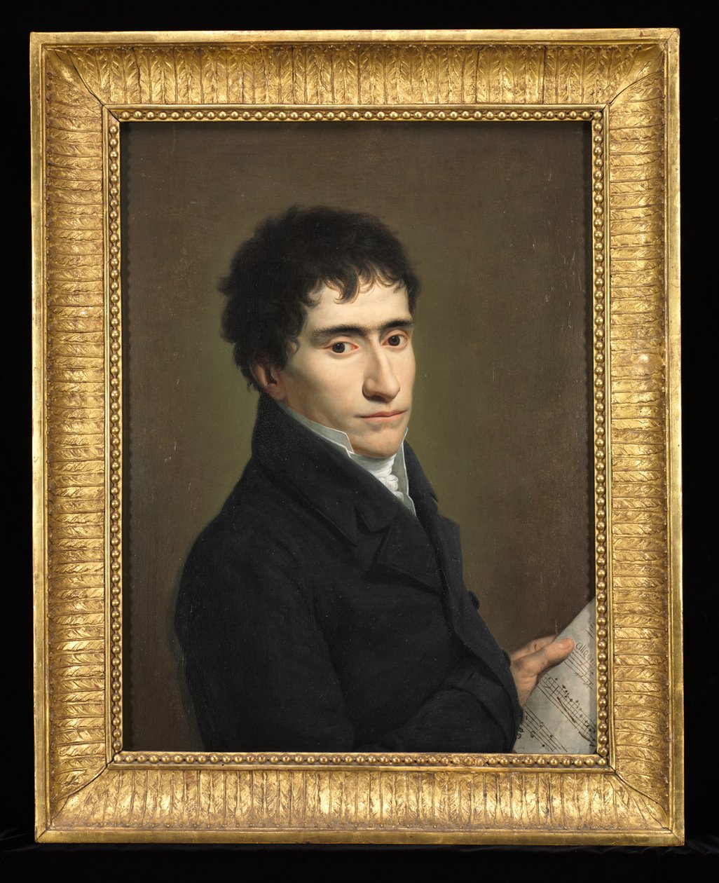 Zenész portréja, c. 1800. alkotó: Andrea Appiani