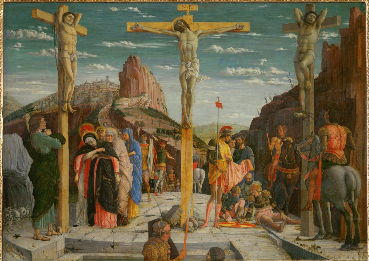 Kálvária ... alkotó: Andrea Mantegna