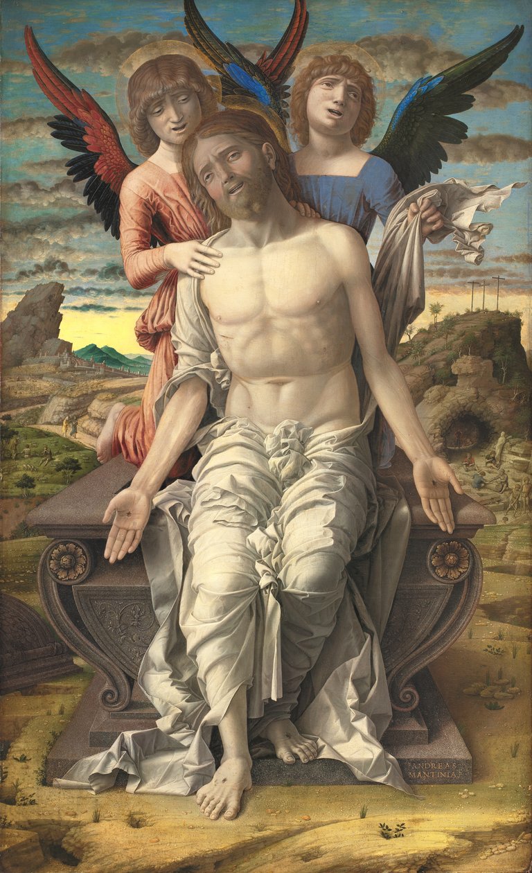 Krisztus, mint a szenvedő Megváltó alkotó: Andrea Mantegna