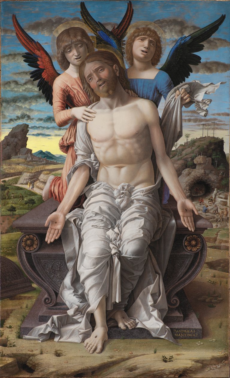 Krisztus, mint a szenvedő Megváltó alkotó: Andrea Mantegna