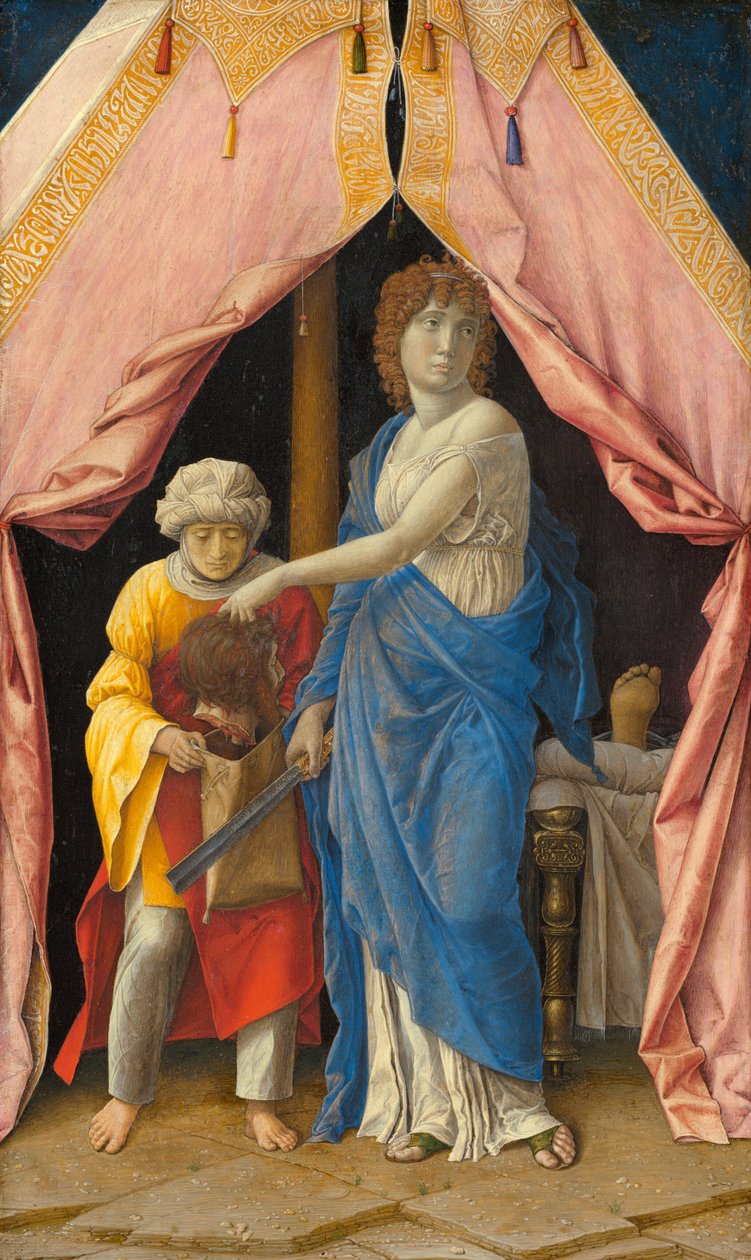 Judit Holofernész fejével, c. 14951500 alkotó: Andrea Mantegna