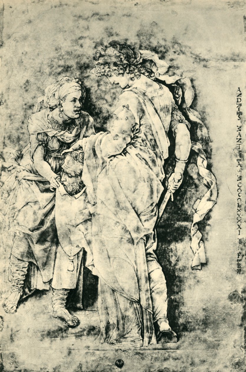 Judit Holofernész fejével, 1490-1495, 1943. alkotó: Andrea Mantegna