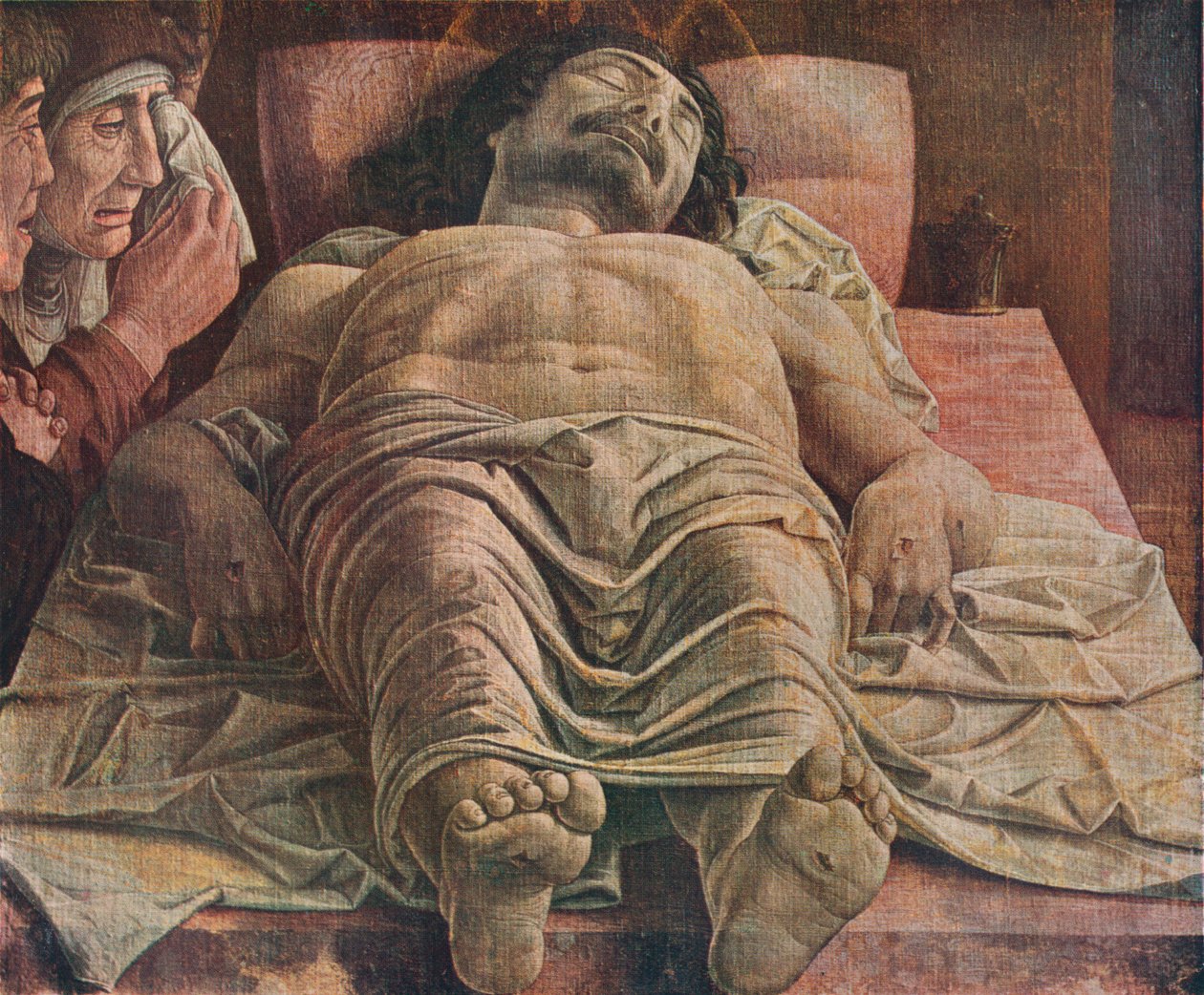 Siralom a halott Krisztus felett, 1470-1474, 1930. alkotó: Andrea Mantegna