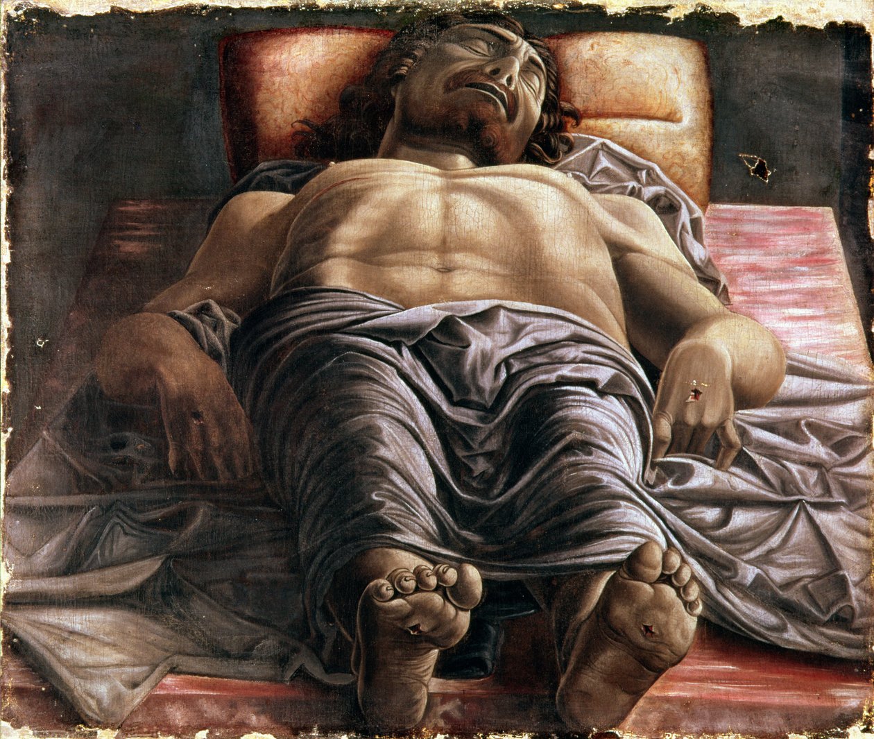 Siralom a halott Krisztus felett alkotó: Andrea Mantegna