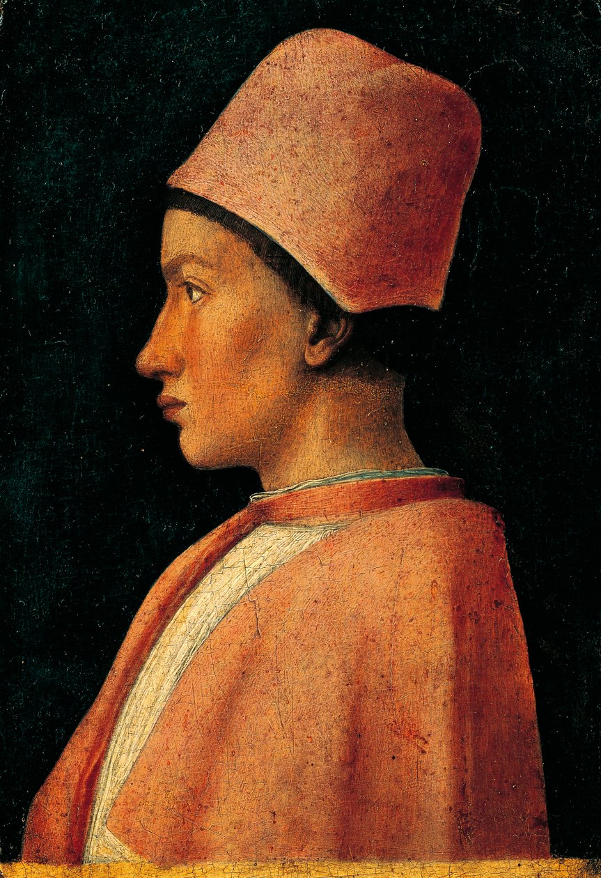 Francesco Gonzaga portréja alkotó: Andrea Mantegna
